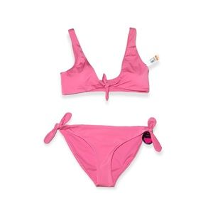 NOBO Coral Knot Tie Bikini M NWT